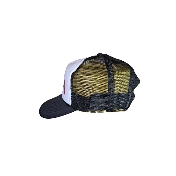 NASA OTTO Collection Trucker Hat Mesh Foam Black Snapback Adjustable Retro - Picture 4 of 5
